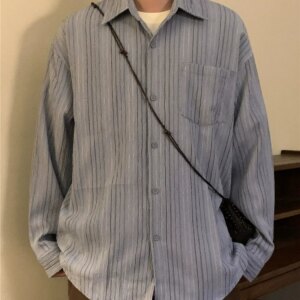 Nagawl Vintage Striped Shirt Maxct