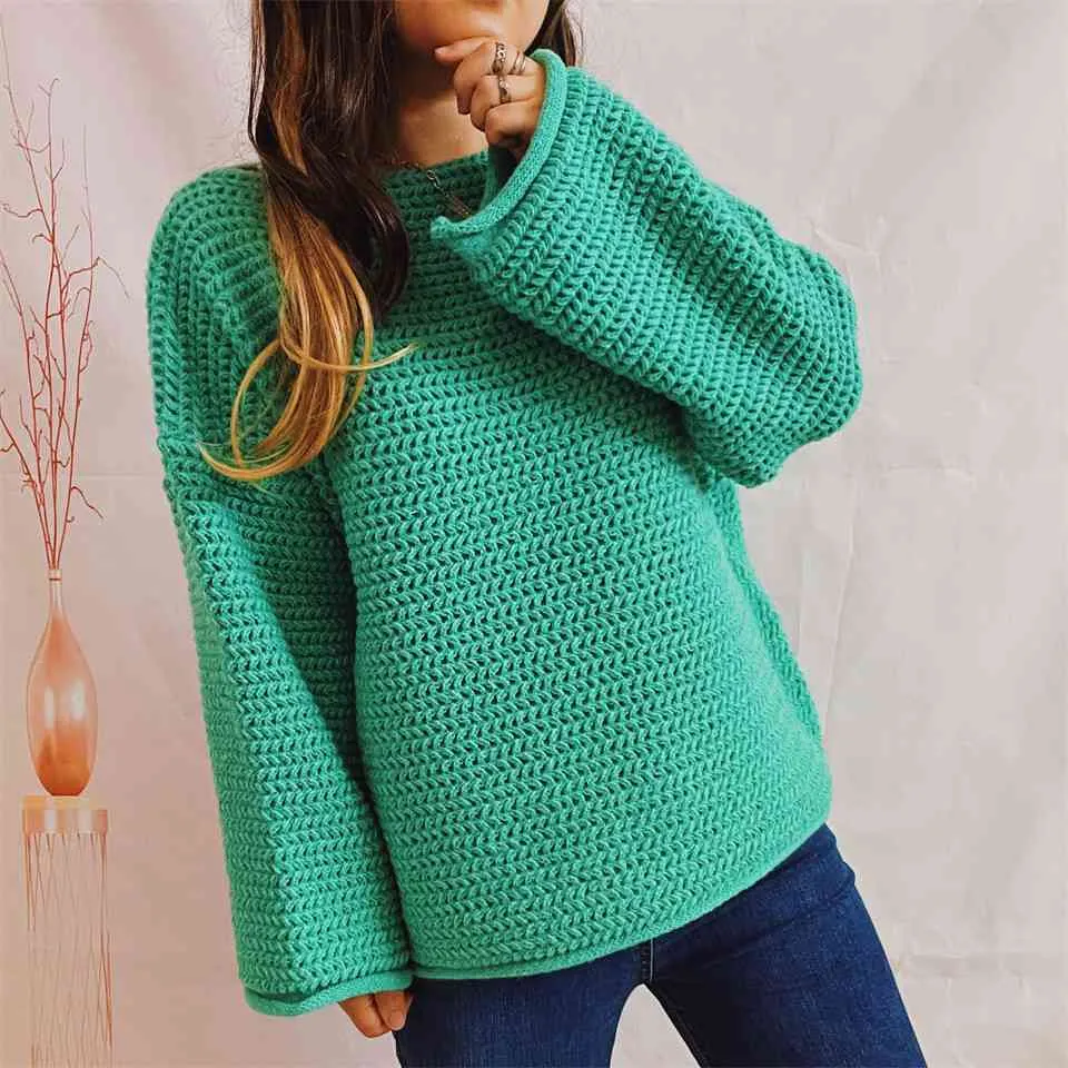 Maxct &Openwork Boat Neck Long Sleeve Sweater