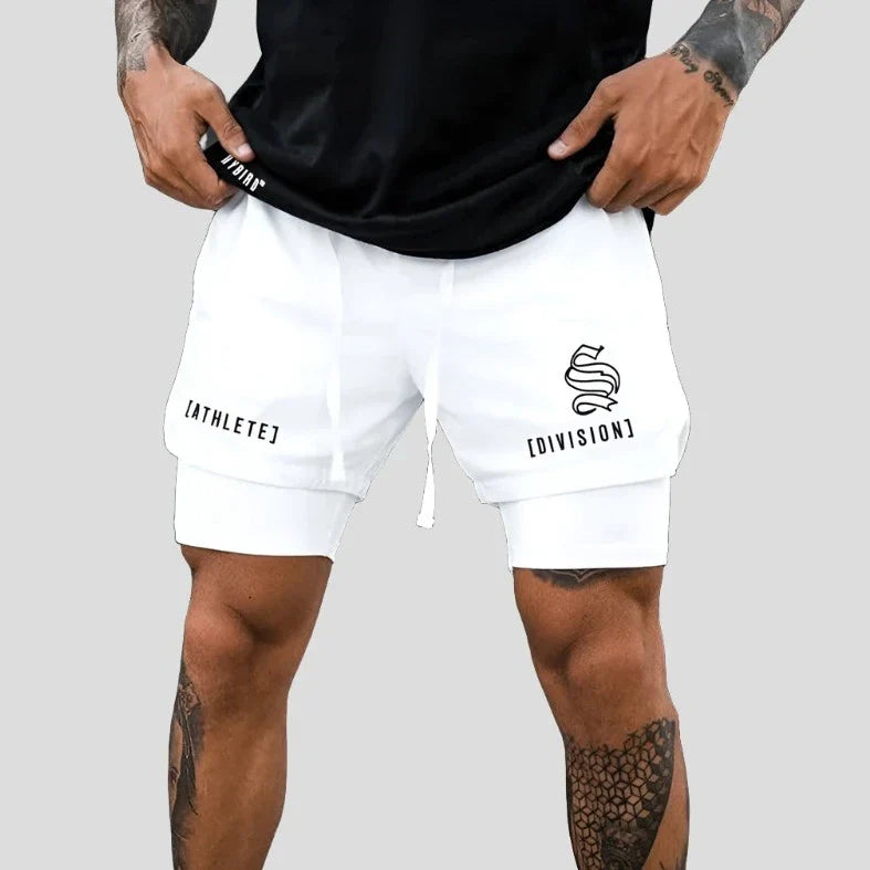 2-in-1 Quick Dry Shorts - Double-Deck for Men Maxct