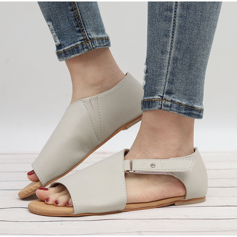 Casual Open Toe Flat Sandals Maxct
