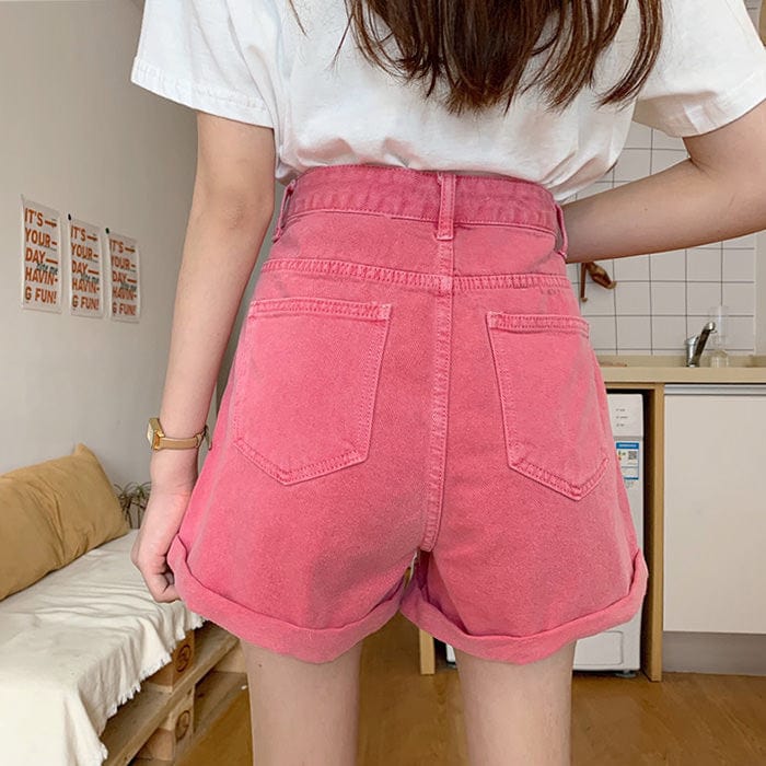 Candy Fairy Distressed Shorts Maxct
