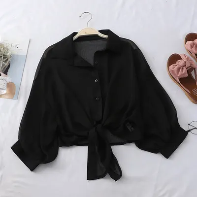 Summer sun protection cardigan