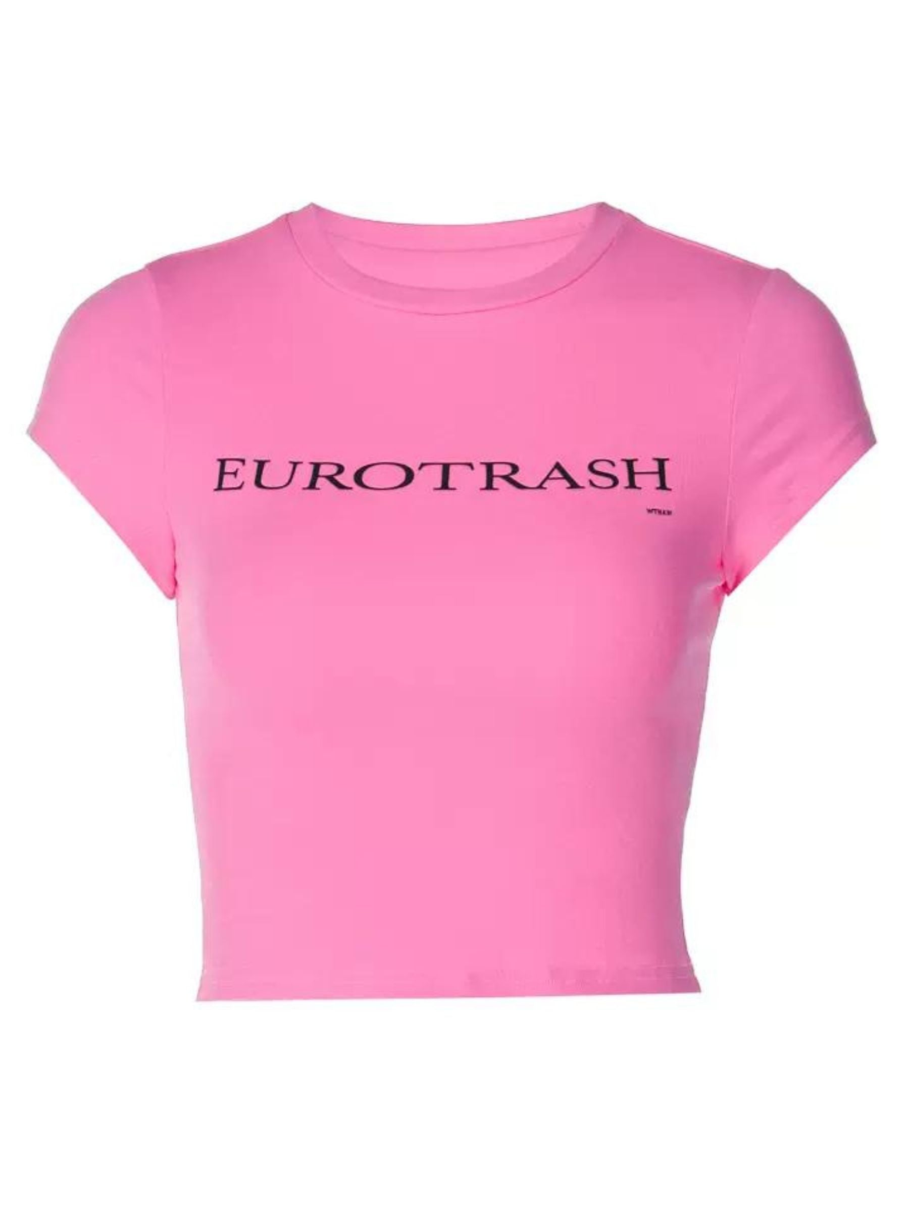 Maxct Eurotrash Letter Print T-Shirt - Image 5