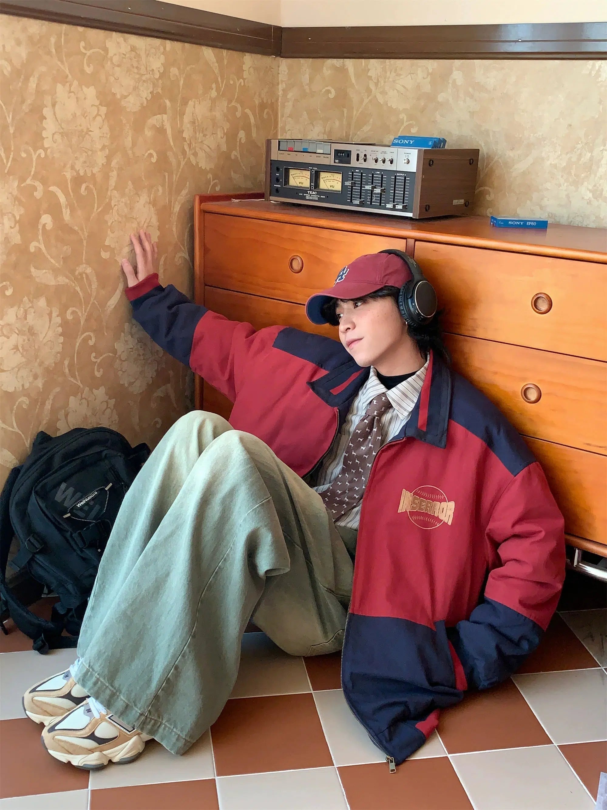 Maxct Quilted Stitching Vintage Jacket