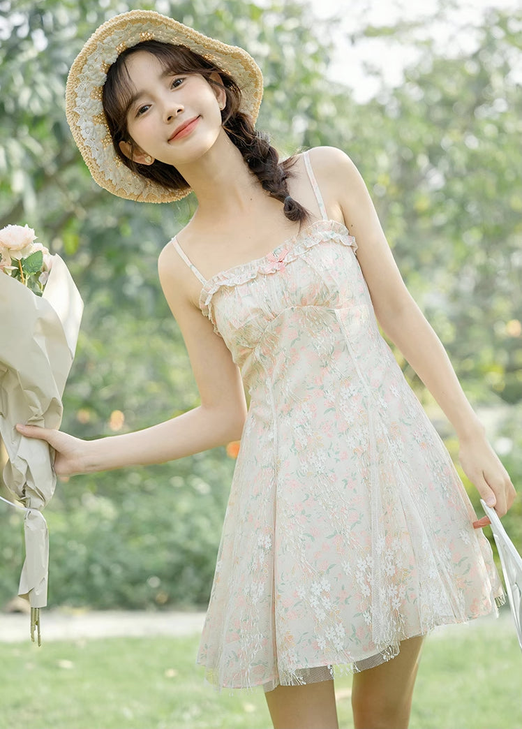 Twirly Floral Mini Cami Dress Maxct