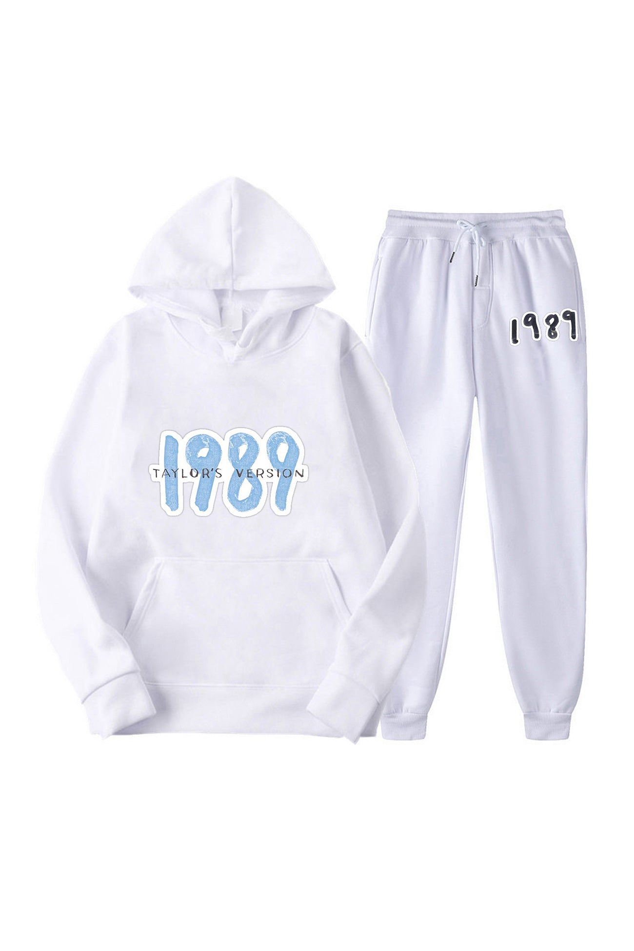 Maxct-Taylor's Graphic Hoodie Long Pants Suits