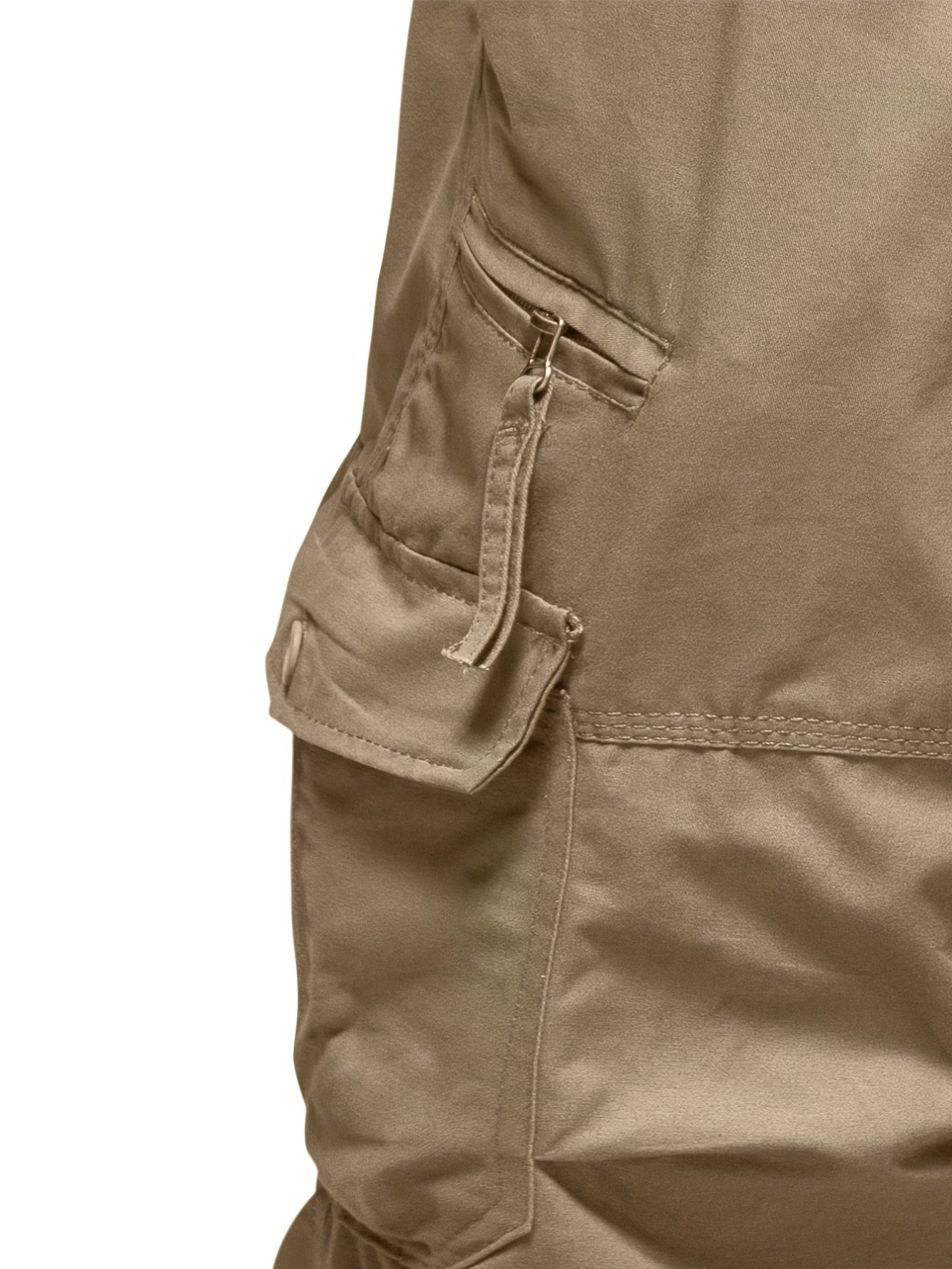 dunnmall Maxct Street Style Men's Casual Cargo Capris Jeans With Pocket, Men's Outfits