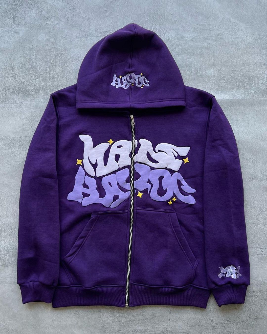 Y2K Zip Up Hoodie Harajuku Men Letter Graphic Printing Oversized Hoodie Sweatshirt Punk Rock Gothic Clothes Tops Streetwear