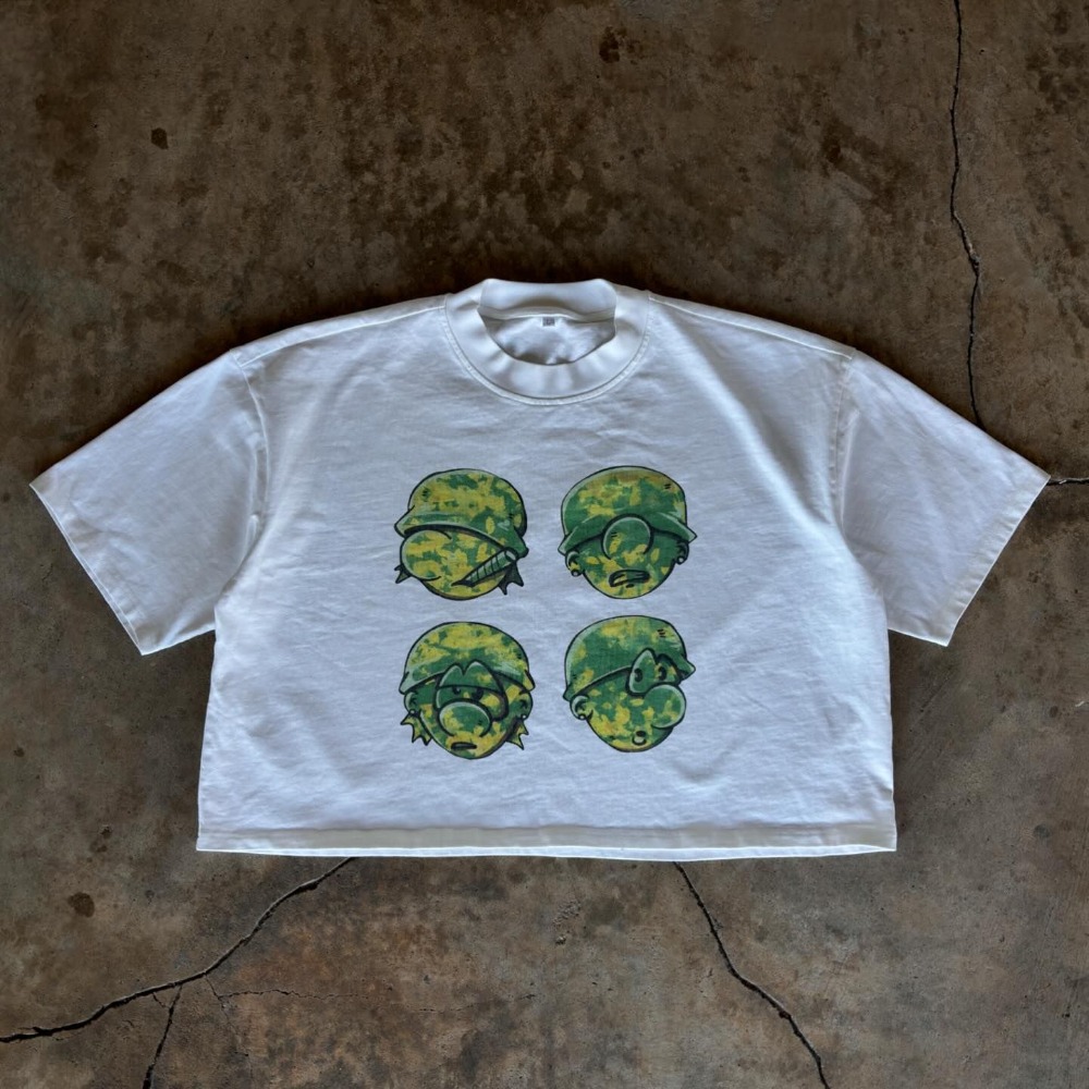 90s Streetwear Y2K Clothing Men Women T Shirt Harajuku Hip Hop Cartoon Graphic Printed Short Sleeved Gothic Cotton Short Oversized T Shirt Tops