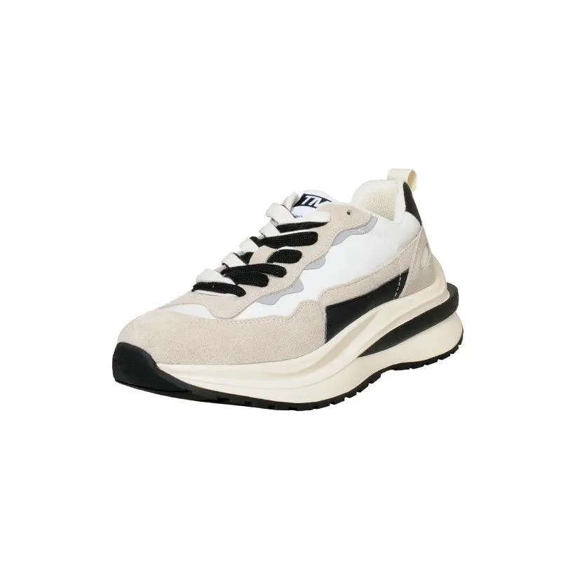 Platform Leather Sneakers for Women Maxct