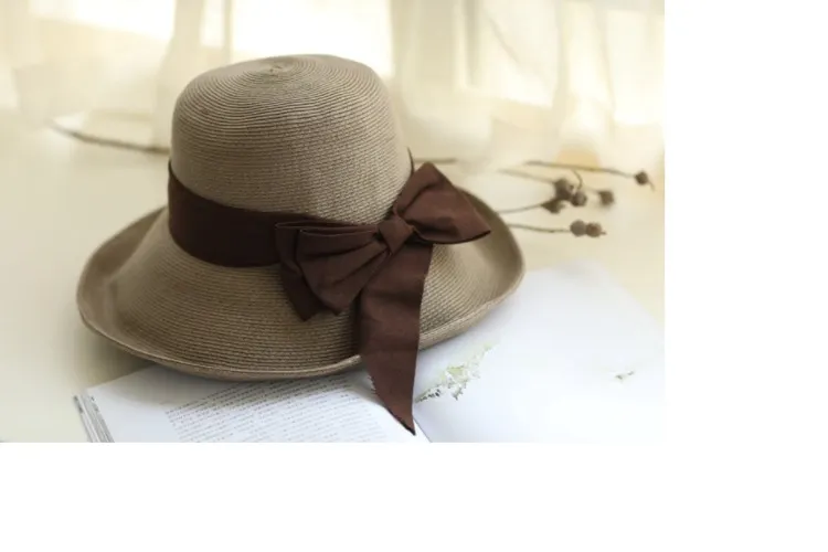 Straw Hat Artsy Travel Women's Anti-DDoS Foldable Hat