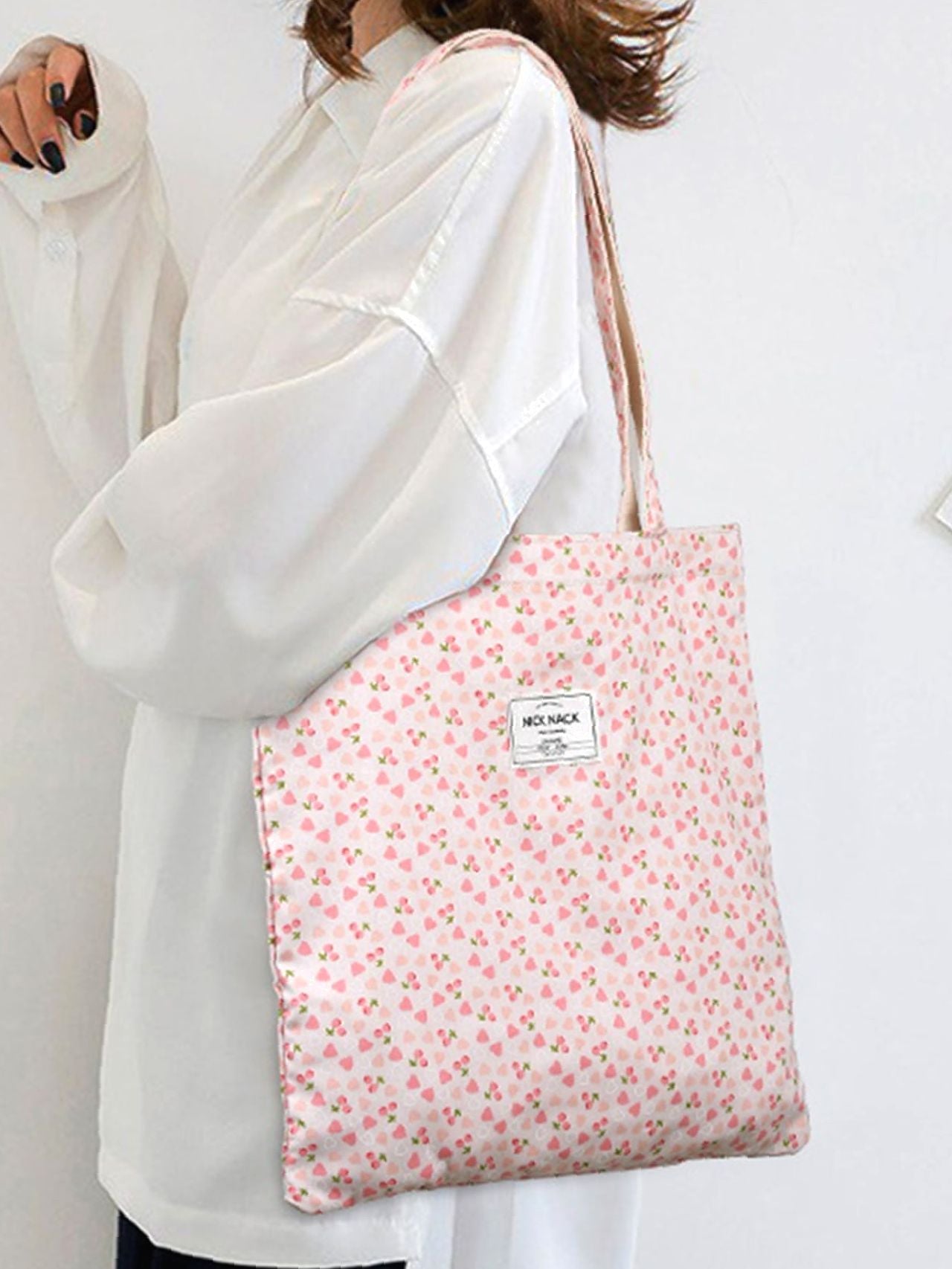 Maxct - Ditsy Floral Graphic Shopper Bag  - Women Tote Bags