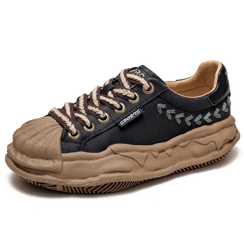 Original Sole Sneakers Platform Low-top Lace up Maxct