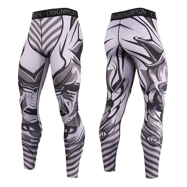 Men's Quick Dry Running Leggings Gym Fitness & Workout Maxct