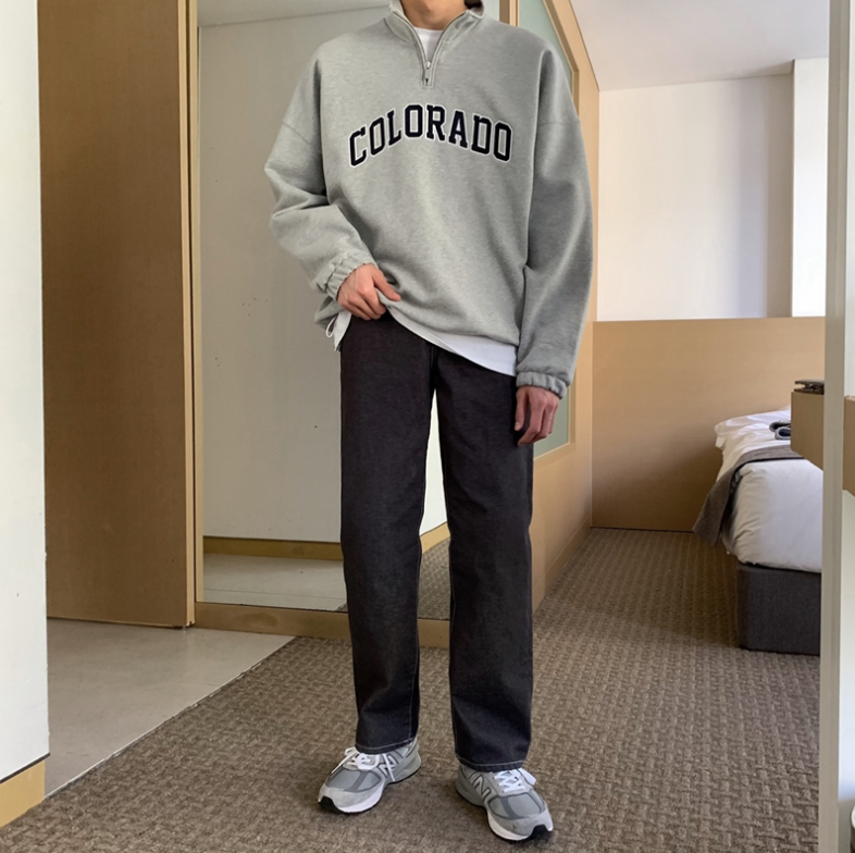 Maxct 4100 Half Zip-Up Colorado Turtleneck Sweater