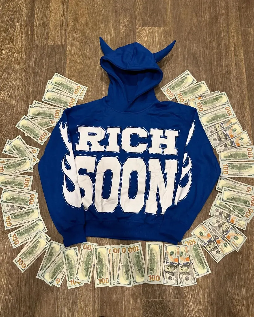 Maxct Y2k Pullover Hoodie Winter Sweatshirt Long Sleeved Tops Vintage Hip-Hop Streetwear Cartoon Printed Clothes School Outfit Ootd
