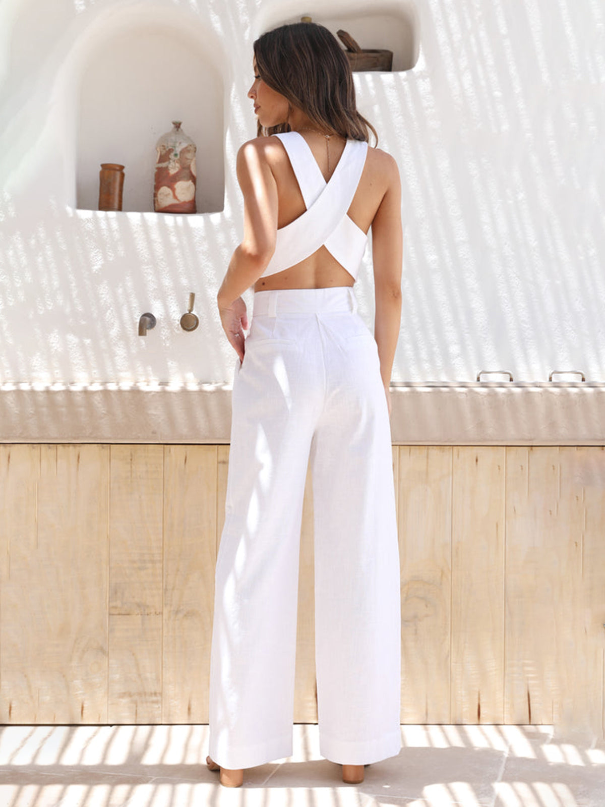 Maxct Cotton Straight Leg Pants