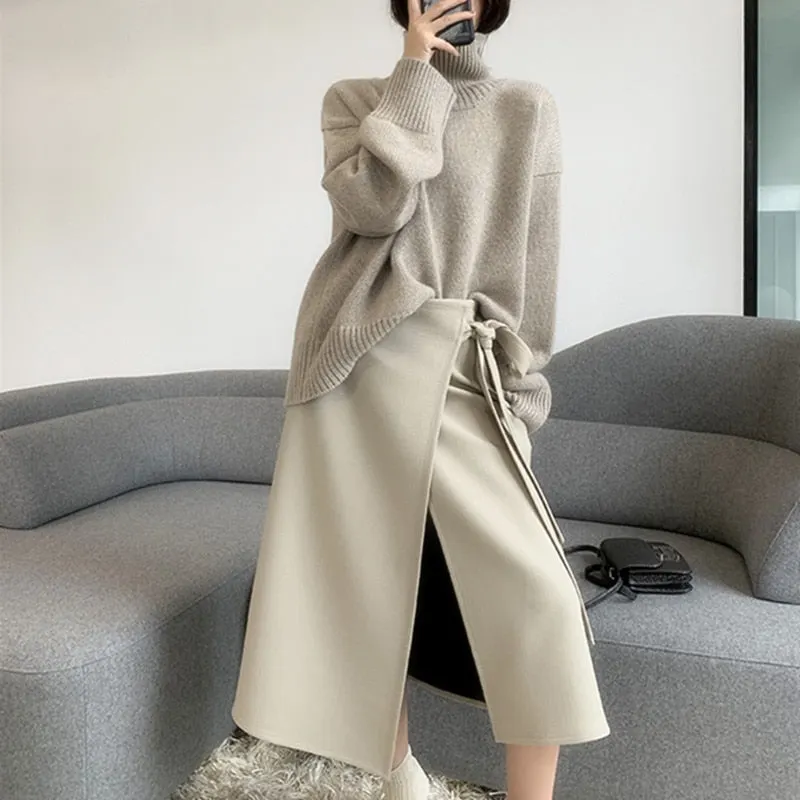 Maxct Paride Turtleneck Cashmere Sweater