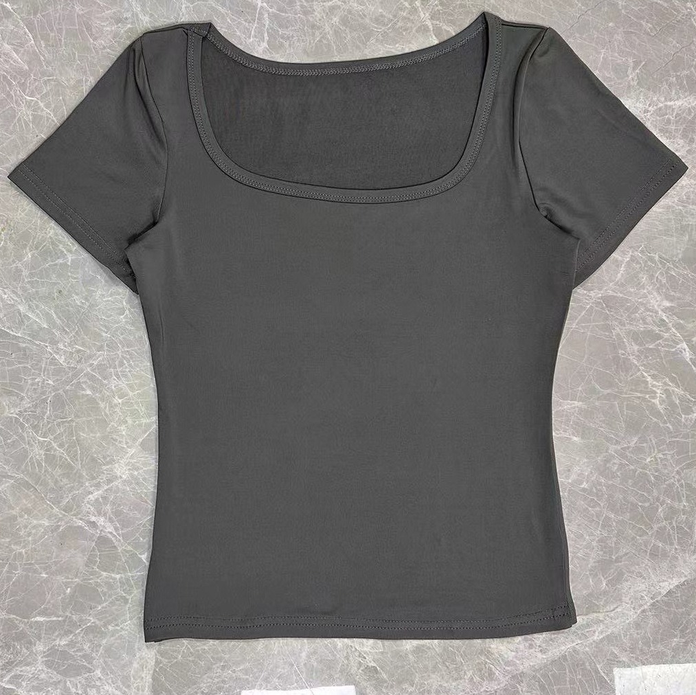 Maxct Amazon Sexy Women's Top Knitwear T-Shirt Sexy U-Neck Long Sleeve Shirt