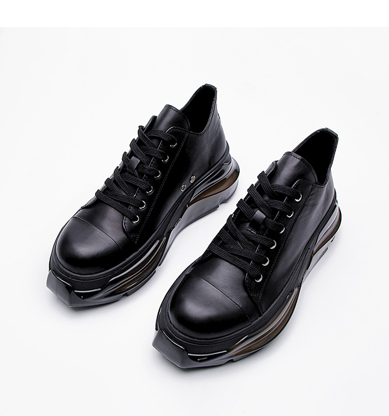 Men's Clear Sole European Sneakers - true deals club