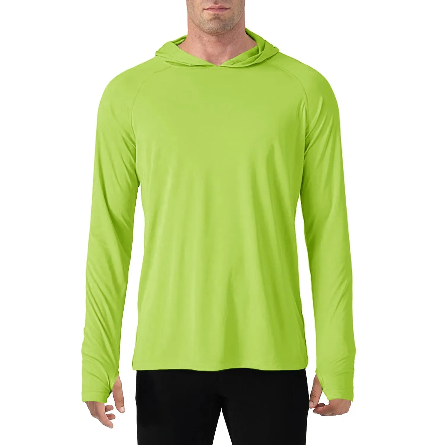 Long Sleeve Hoodie Sun Protection UV-Proof T-shirts for Men Maxct