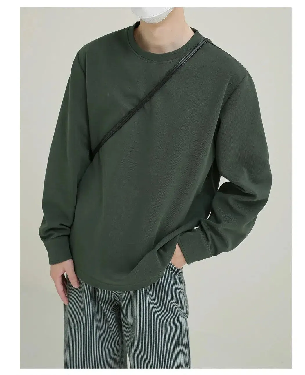 Maxct Minimalist Crewneck Sweater