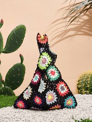 Knit Tote Bag - Women Tote Bags