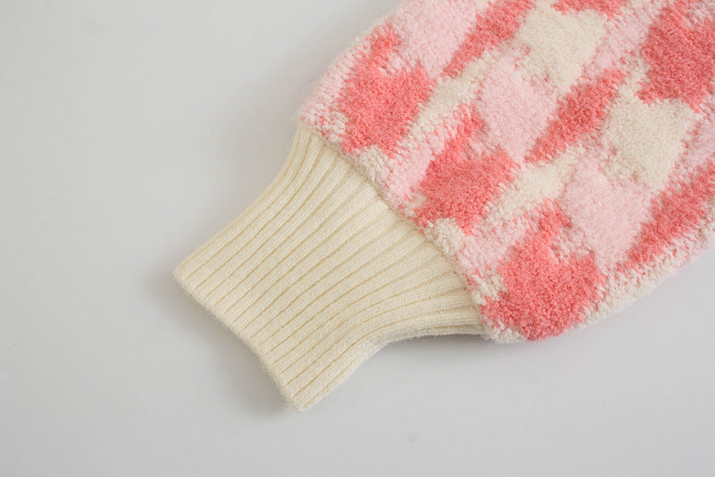 Maxct Bubble Gum Pink Knit Cardigan