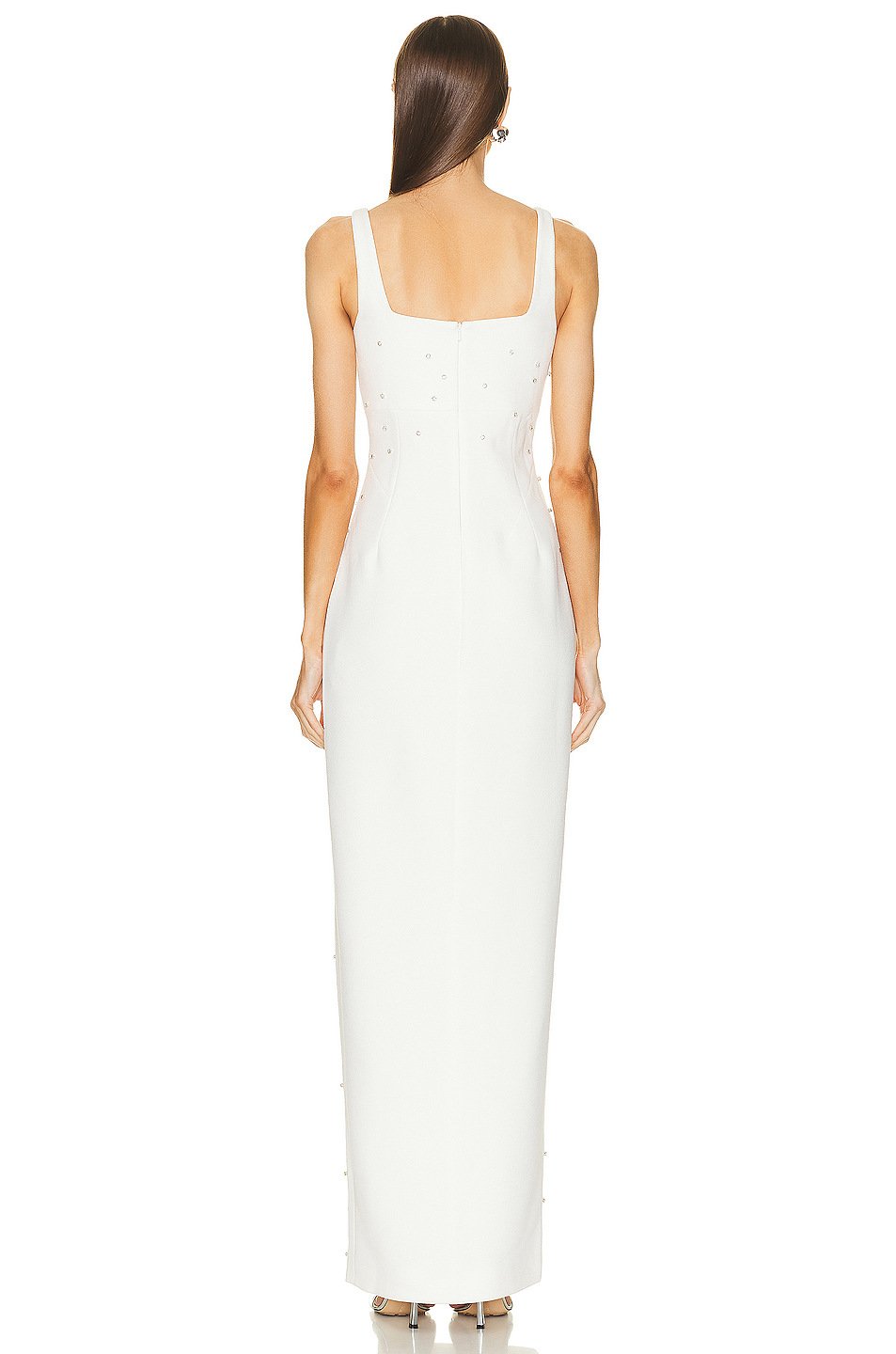 Maxct Women's Summer Foreign Trade High Quality Diamond Bandage Dress Women's High-end French Evening Dress