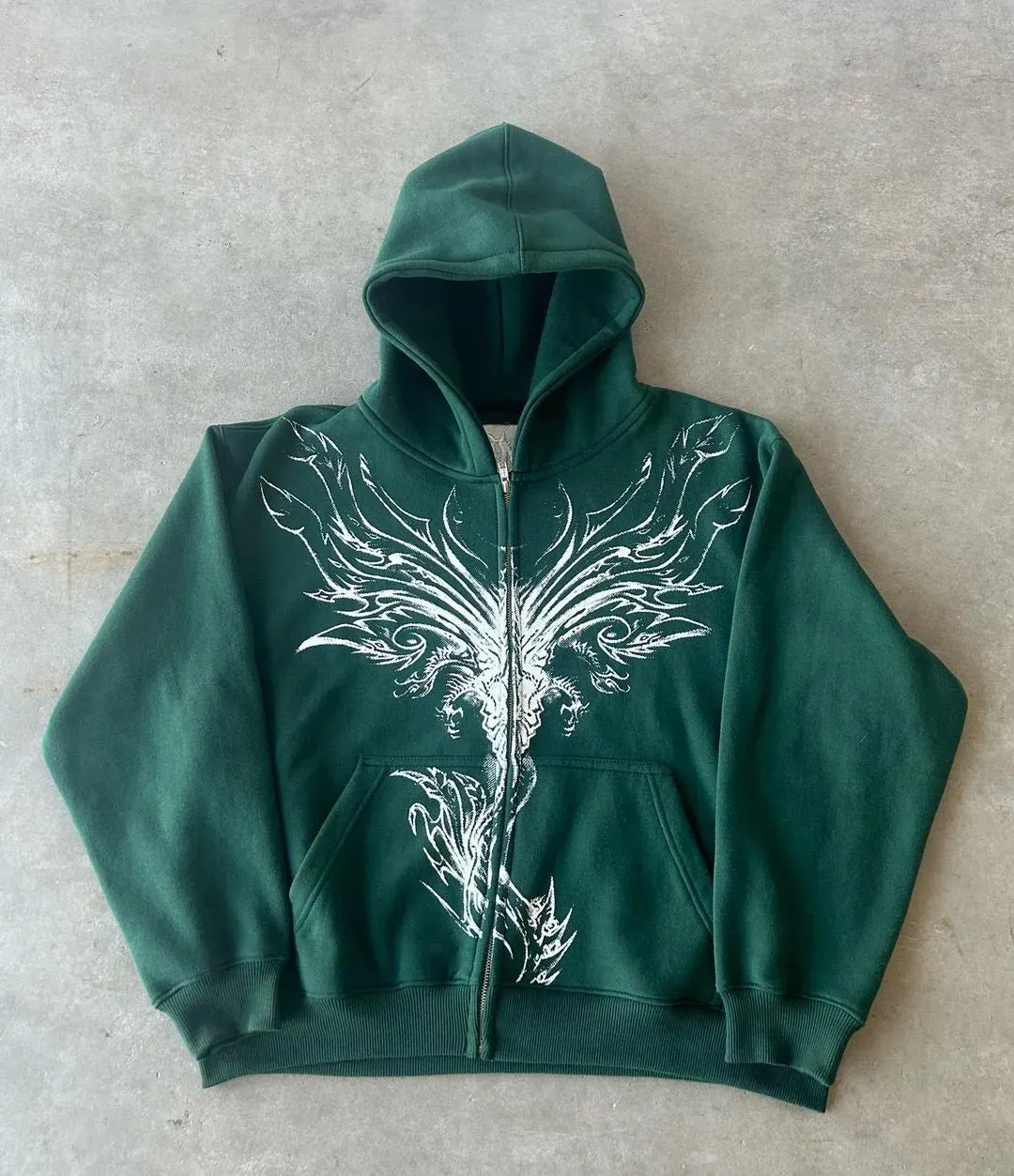 Maxct y2k Wome clothing hoodies Printed Pattern Pullover Sweatshirt streetwear Oversized  Punk Vintage kpop dance long-sleeved tops