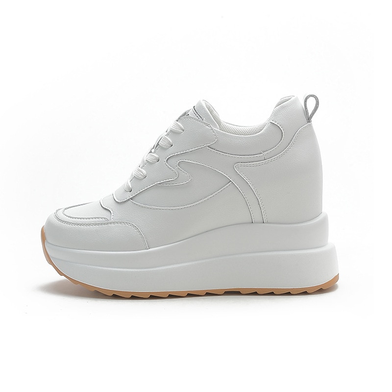 white platform sneakers - true-deals-club