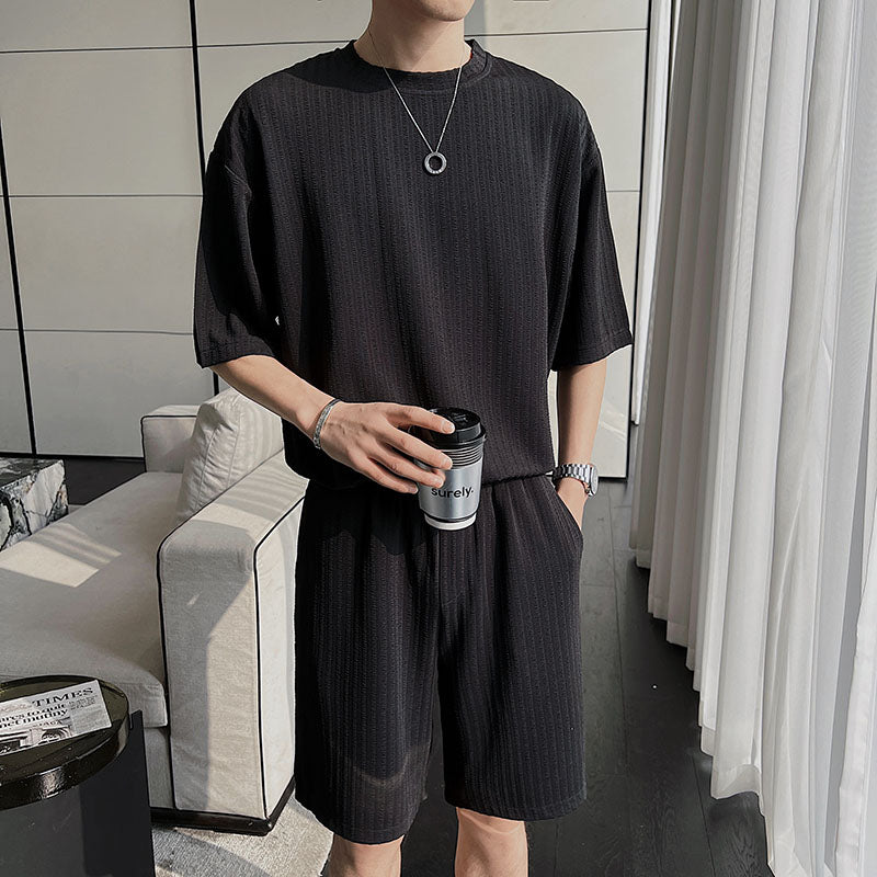 Maxct Breathable Short Sleeve T-Shirt Shorts Set
