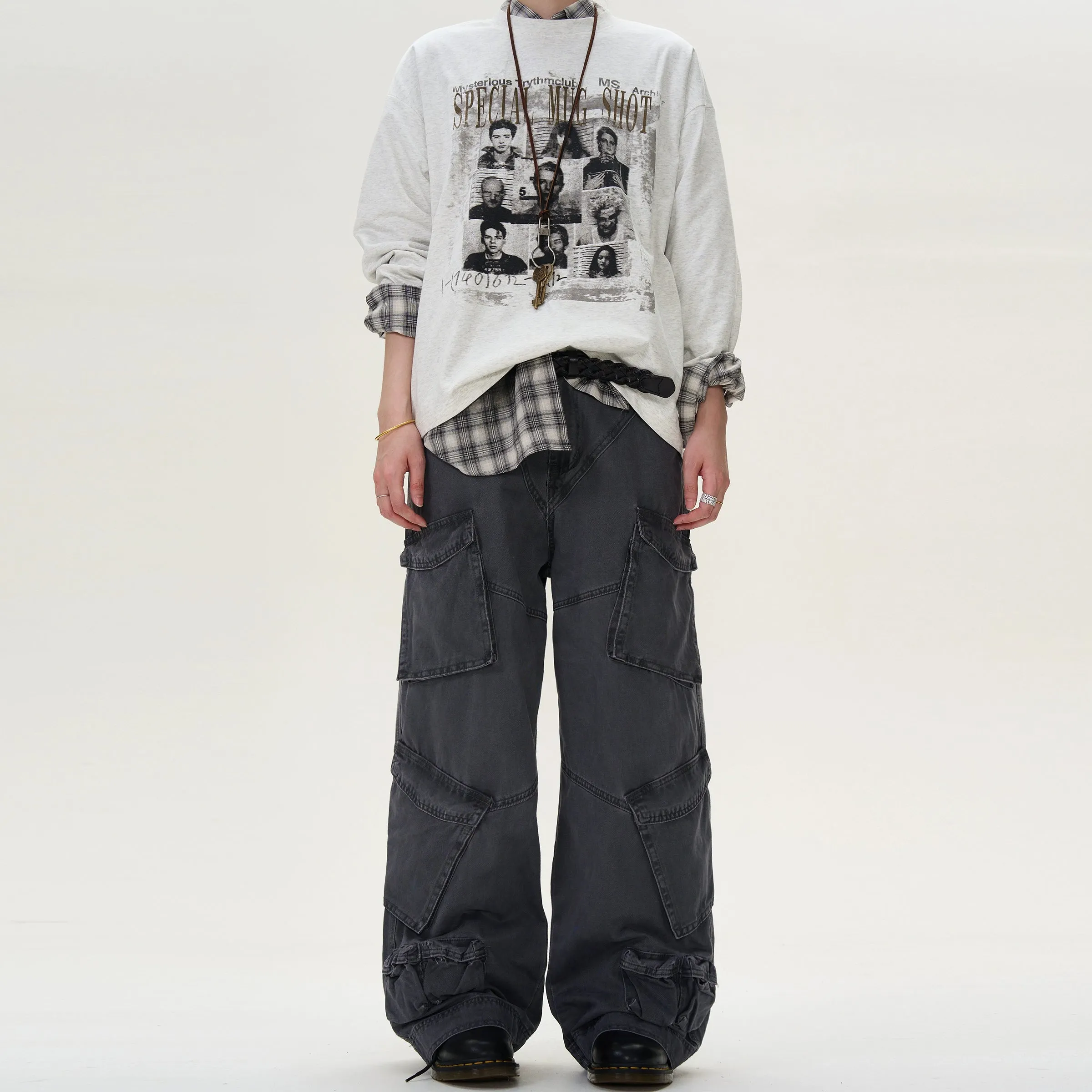 Madwitch Positioned Pockets Pants Maxct