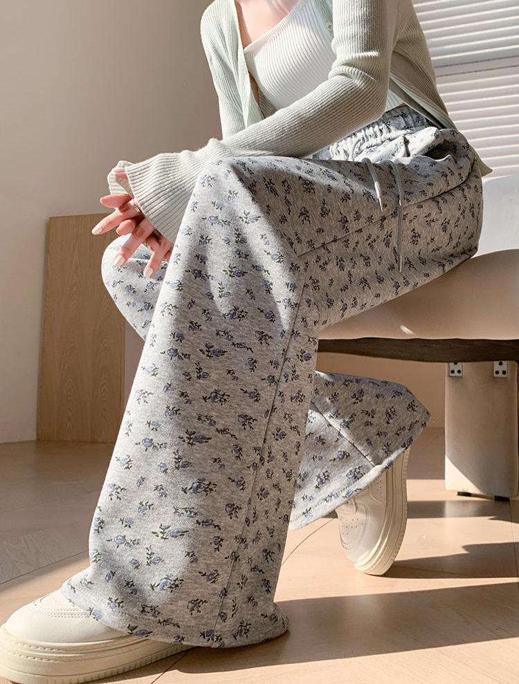 Maxct Leena Floral Print Lounge Pants