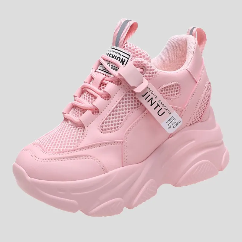 Wedge Platform Chunky Sneakers for Women Maxct