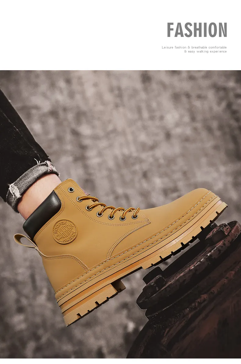 leather work shoes for men - true-deals-club