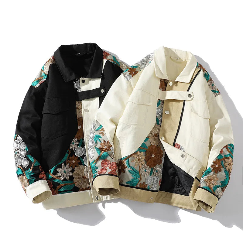 Maxct &NEW MITO Floral Embroidered Jacket