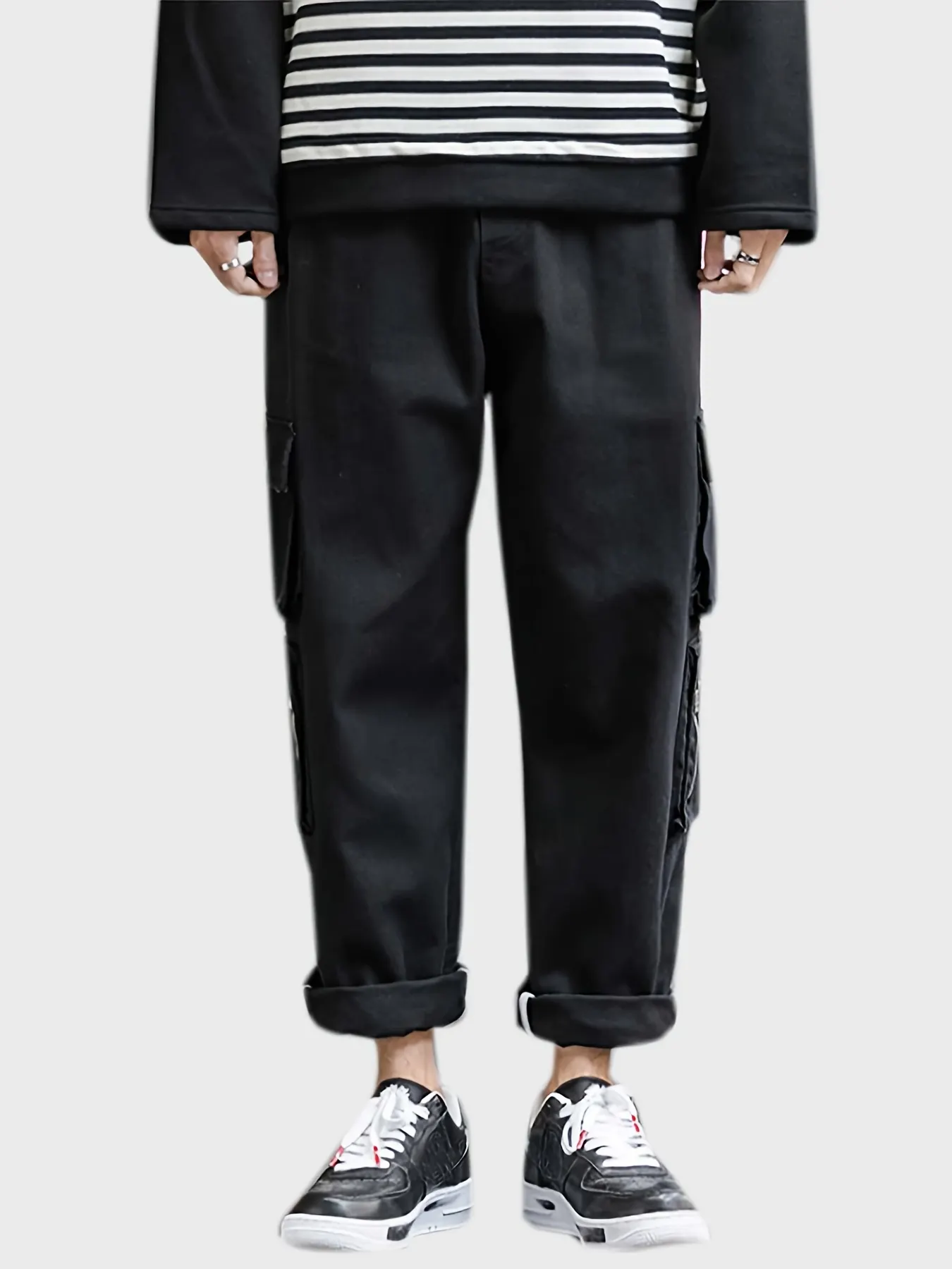 Men's Casual Zipper Pockets Cargo Pants For All Seasons