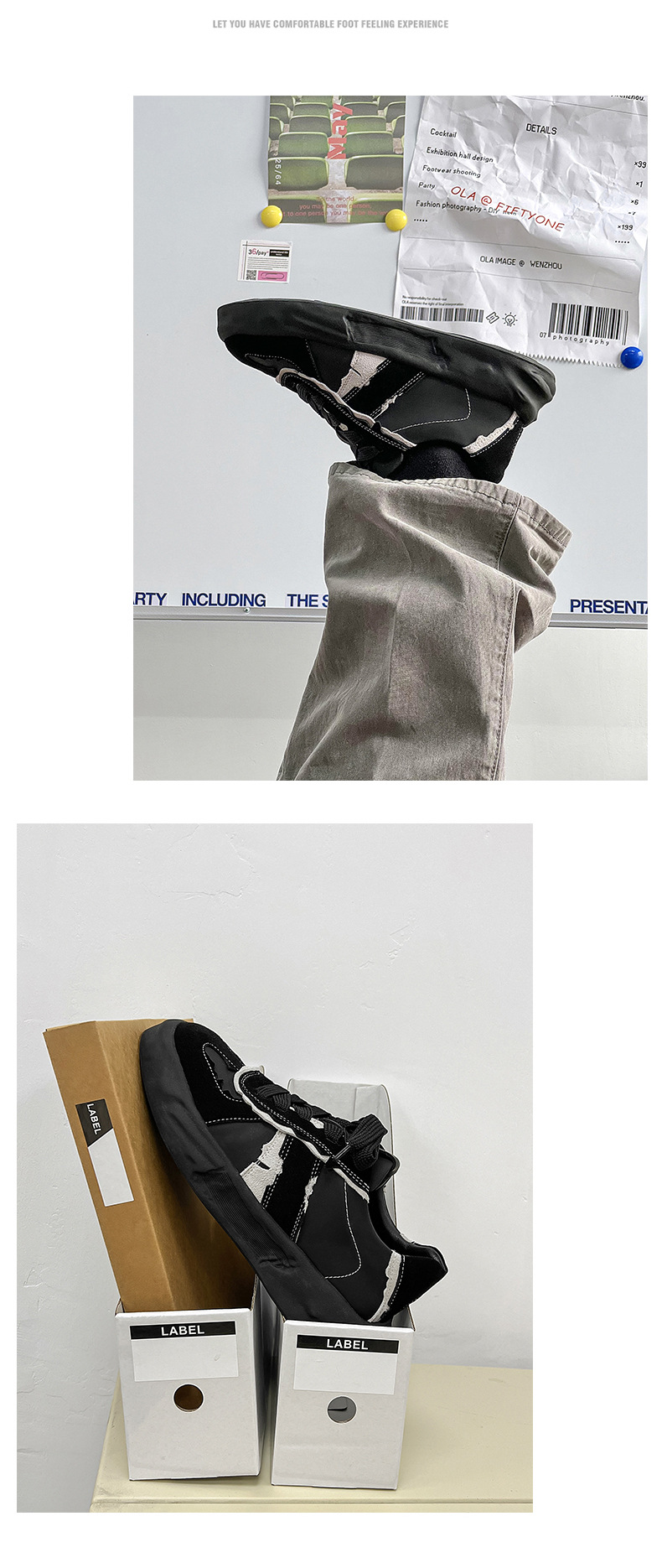 Design Shoes Retro Street Unisex Sneakers