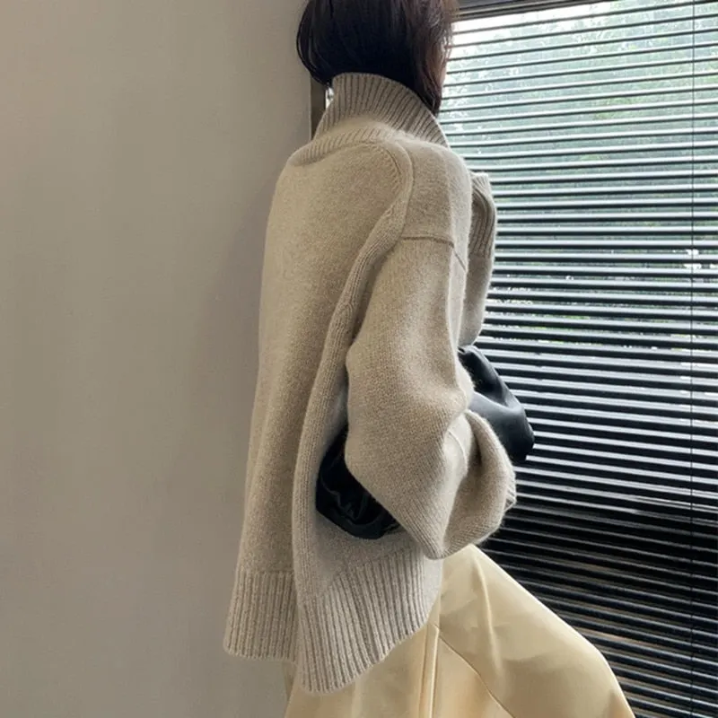 Maxct Paride Turtleneck Cashmere Sweater