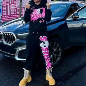 Maxct Y2K Women's Clothing Sweatshirt Pullover Print Dark High Street Oversize Long Sleeve Vintage Streetwear Top Christmas kpop dance