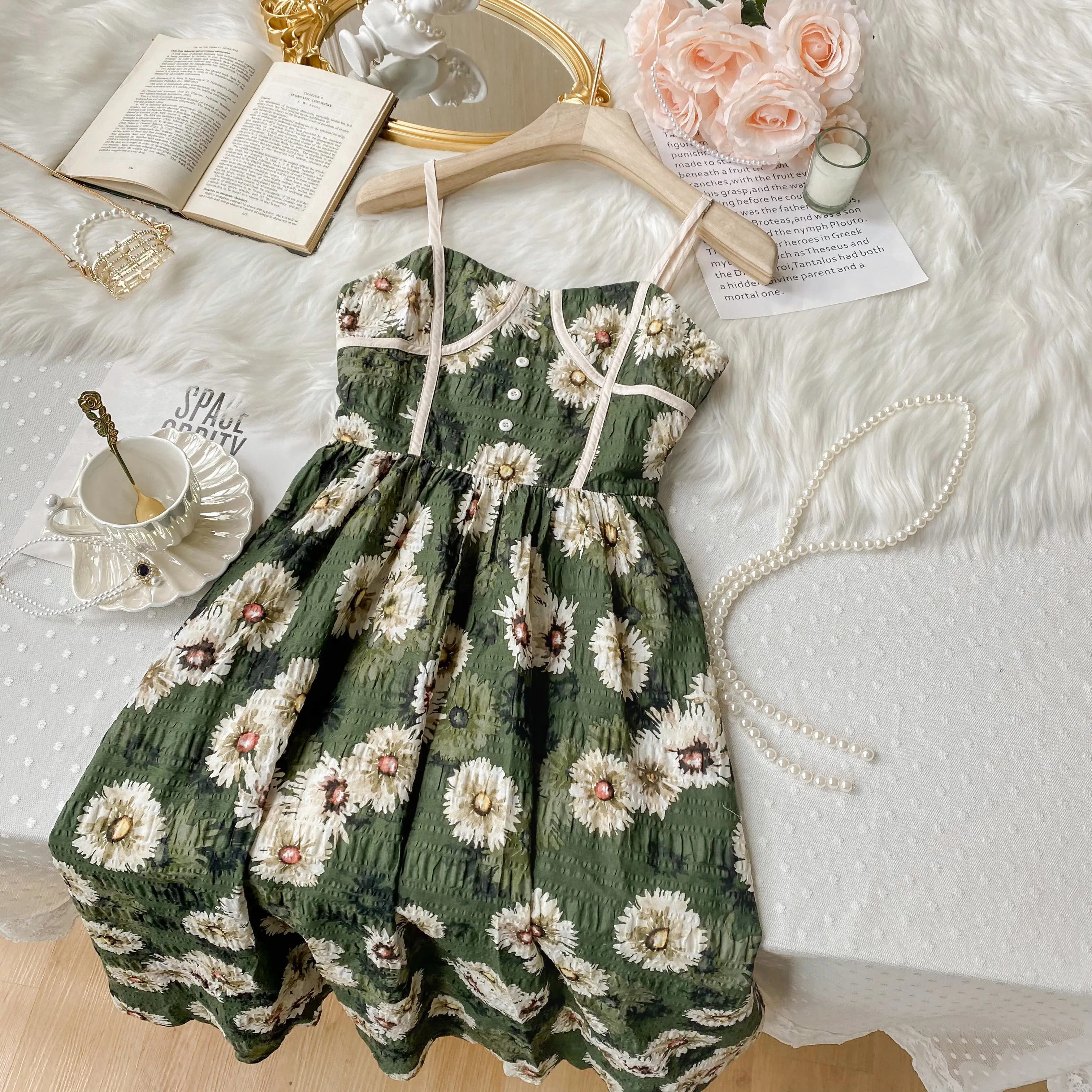 Daisy Cottage Cami Dress Maxct