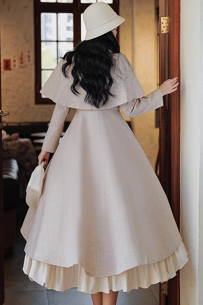 Darling Dearest Midi Dress & Capelet Maxct
