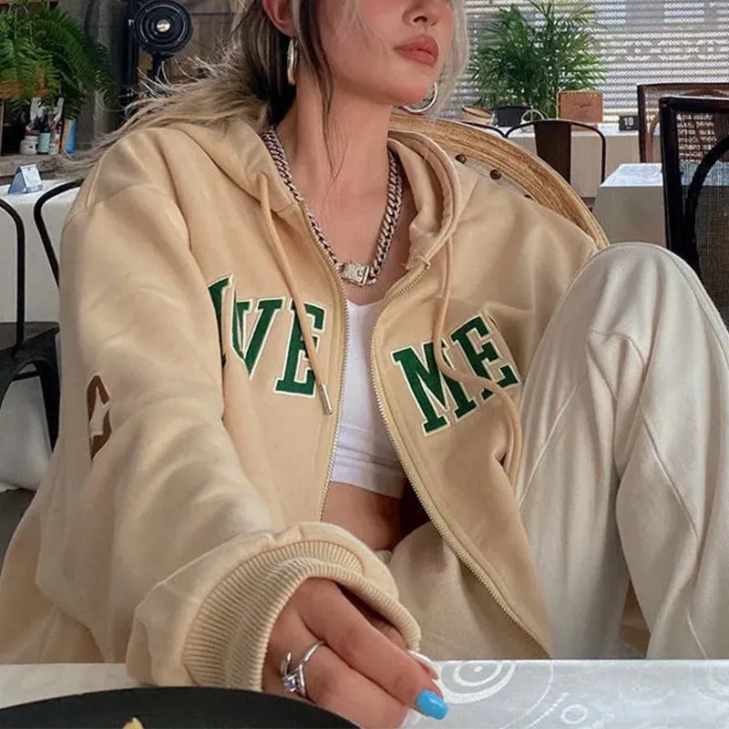 Maxct Hooded Cardigan With Zipper