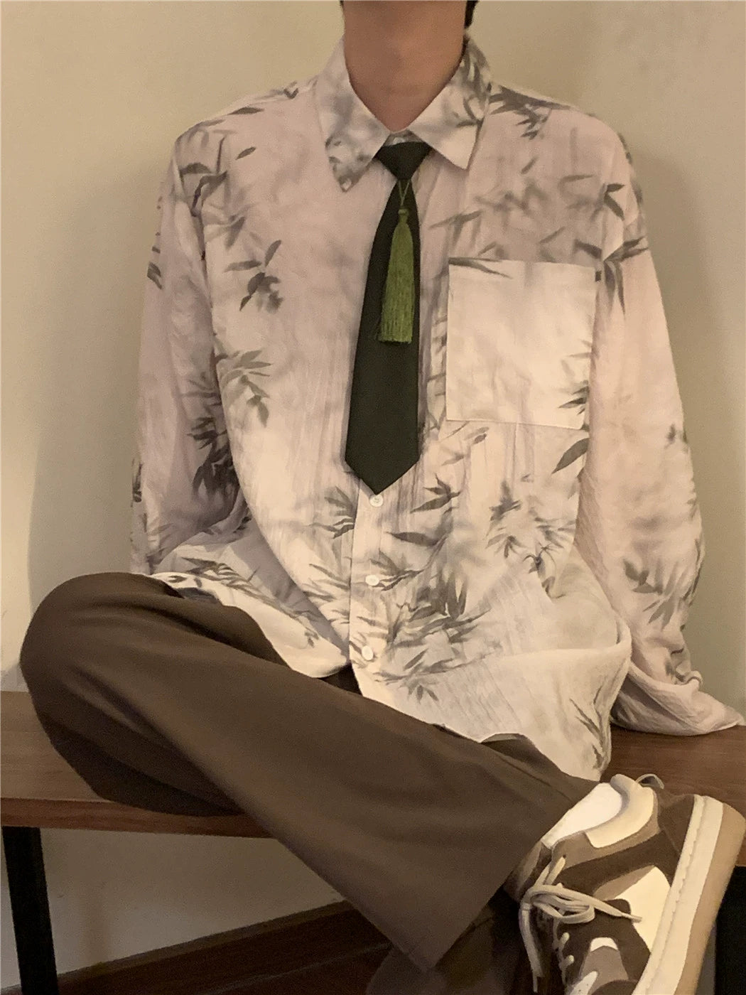 Nagawl Forest Long Sleeves Shirt Maxct