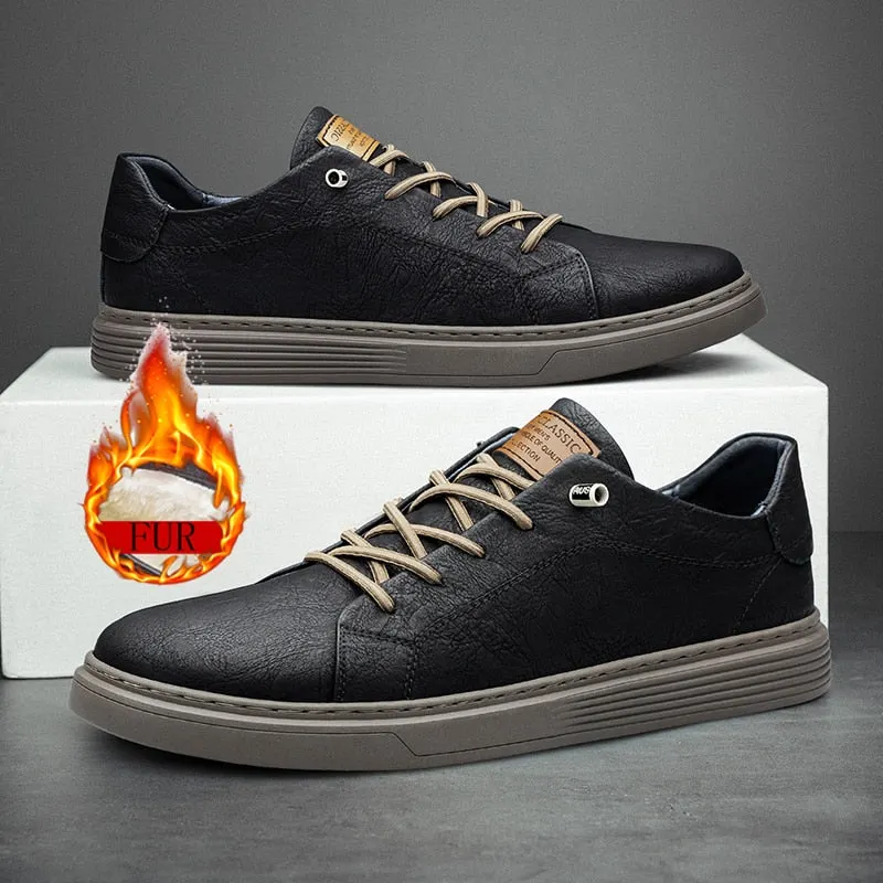 Men's Leather Oxford Shoes Maxct