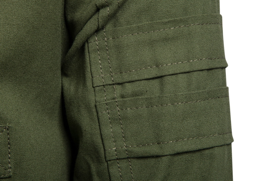 Maxct &Men's Draw-String Hooded Light Jacket