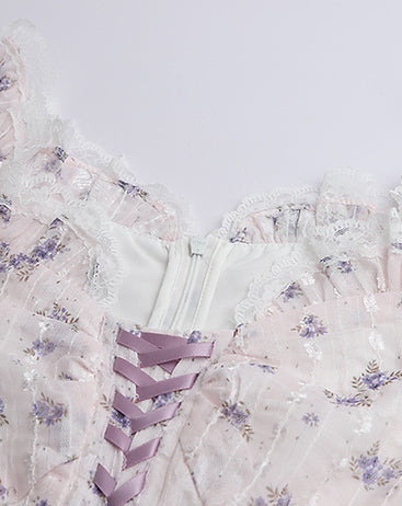 Lavender Fields Midi Dress Maxct