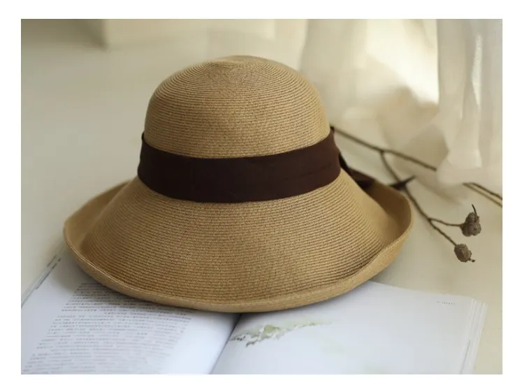 Straw Hat Artsy Travel Women's Anti-DDoS Foldable Hat