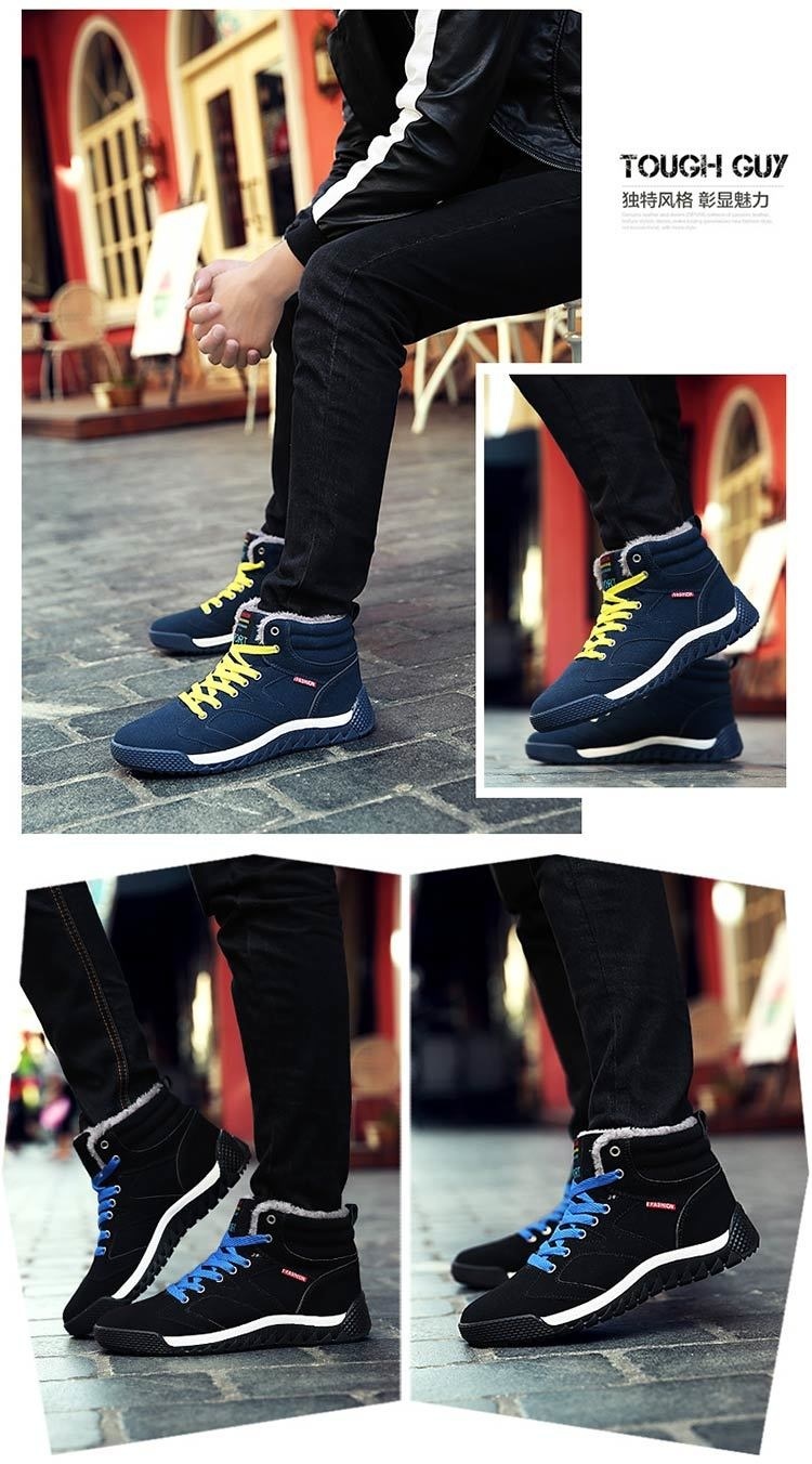 详情页_19.jpg Cozy Winter Men's Snow & Hiking Boots: Plush. Warm. Non-slip - true deals club